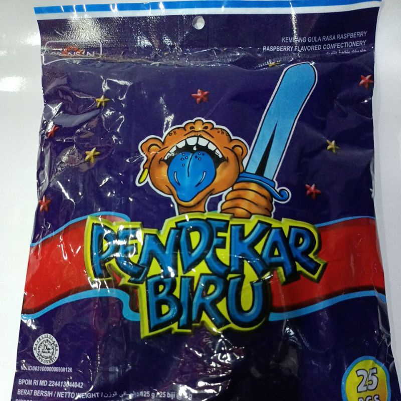 Jual Permen Pendekar Biru@25pcs | Shopee Indonesia