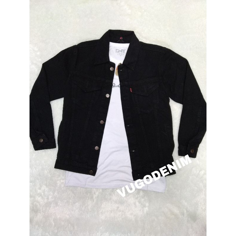 Jual RAJA JACKET jaket jeans pria , jaket jean pria | Shopee Indonesia
