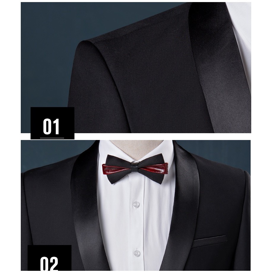 Jual 2109005 Jas Pengantin Jas Formal Hitam Biru Merah Maroon | Shopee ...
