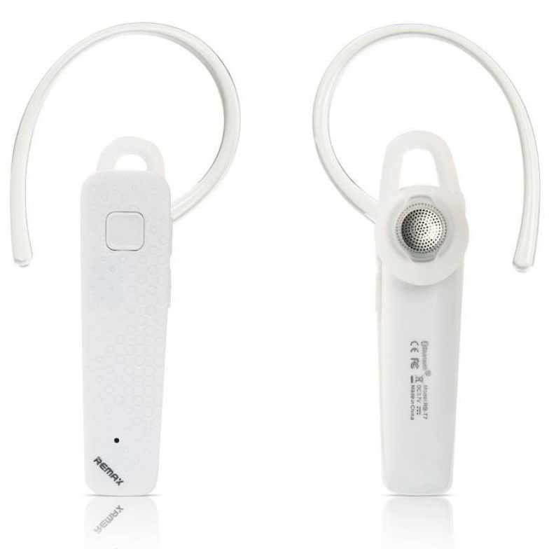 Jual Remax Bluetooth Headset Handsfree - RB-T7 - Putih - | Shopee Indonesia