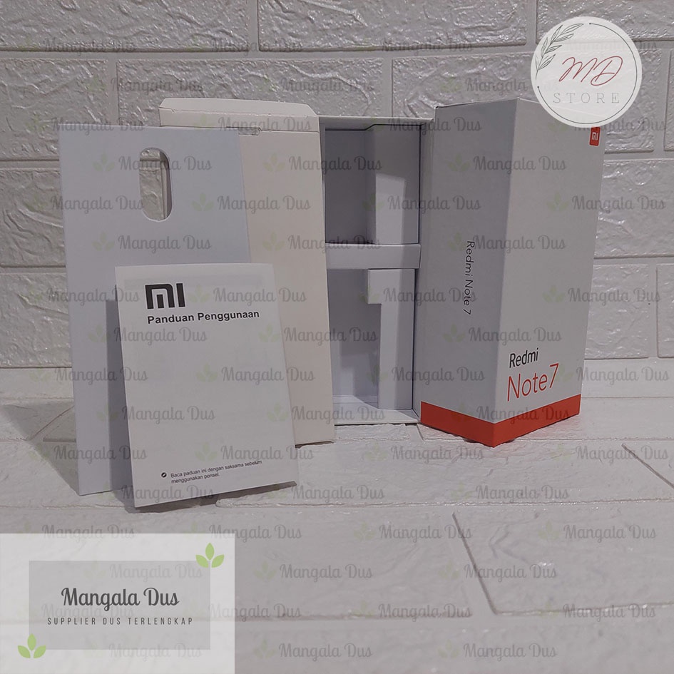 Jual DUS REDMI NOTE 7 - FREE STIKER DAN STIKER EMAS / READY FULLSET