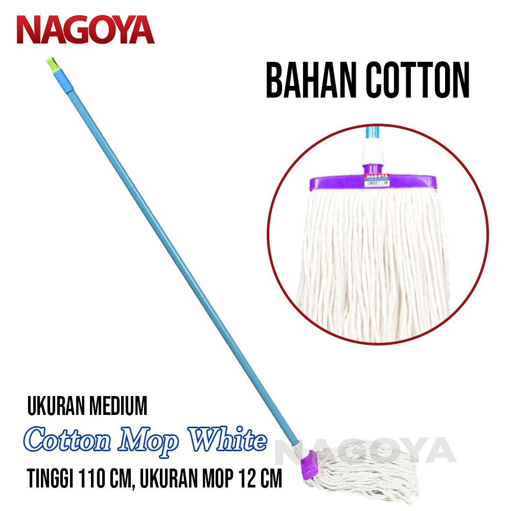 Jual Pel Cotton NAGOYA Mop Medium Katun Alat Pel Lantai MOP Lantai 734