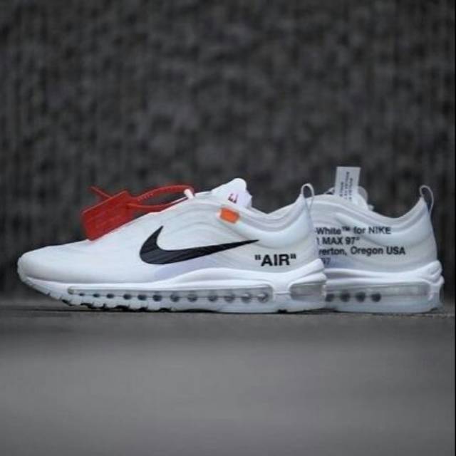 OFF WHITE X NIKE AIR MAX 97 ALL WHITE