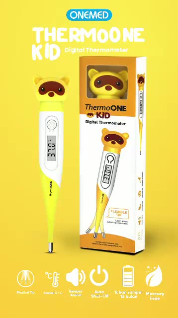 Jual Thermometer Digital FLEXI KID ThermoOne Onemed - Termometer One ...