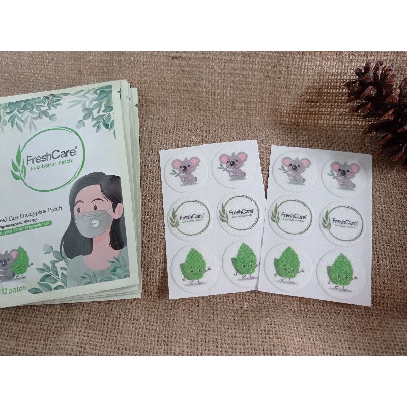 Jual FreshCare Eucalyptus Patch 1 Sachet Isi 12 Patch | Shopee Indonesia