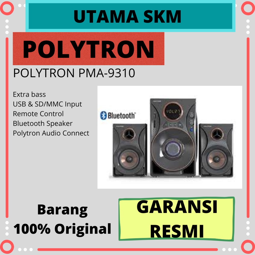 Jual Polytron Multimedia Audio Speaker Polytron Pma 9310 Shopee