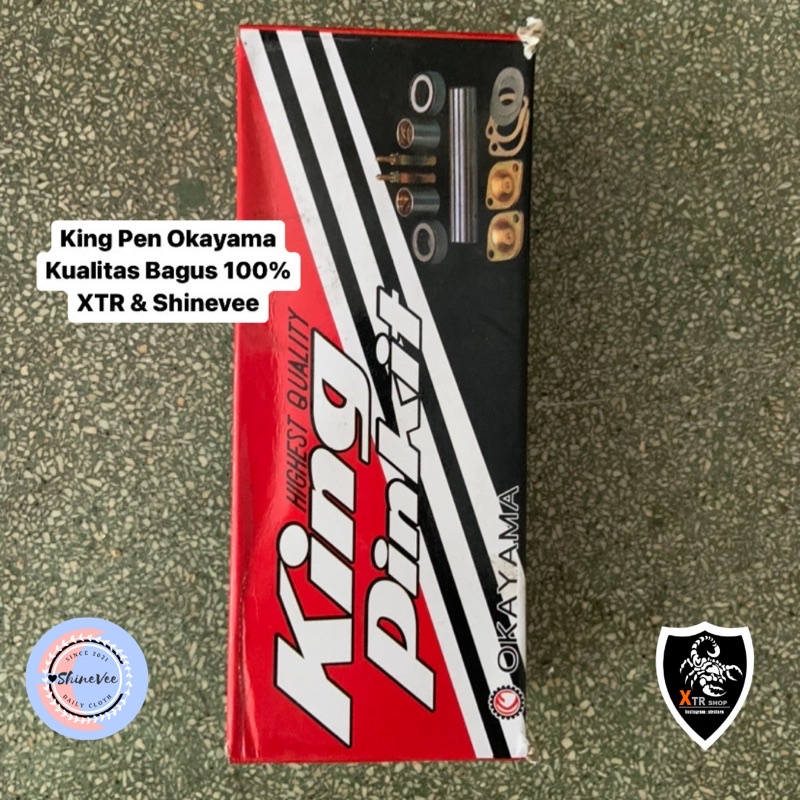 Jual King pen Okayama PS100 King Pin PS120 Kingpen PS125 kualitas Bagus ...