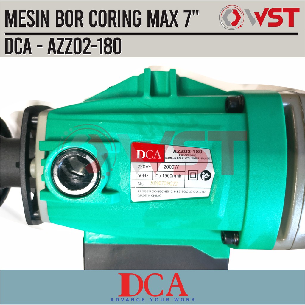 Jual Mesin Bor Coring DCA AZZ02-180 / Diamond Drill / Mesin Core Bit ...
