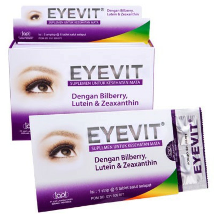 Jual Eyevit Tab 1 Box | Shopee Indonesia