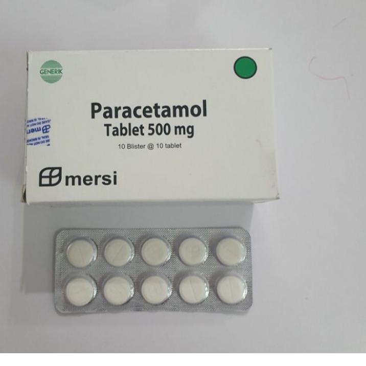 Jual PARACETAMOL MERSI 10 TABLET | Shopee Indonesia