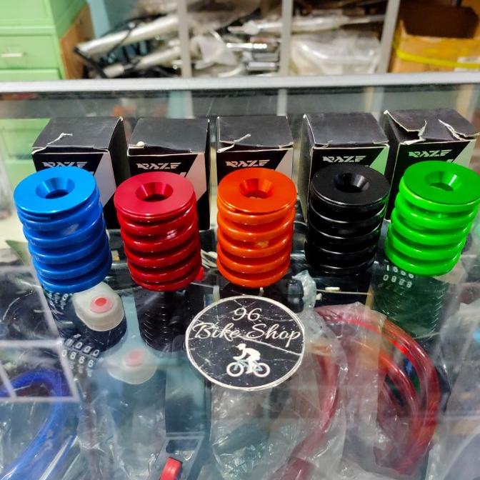 Portapacchi Posteriore In Alluminio CNC Per Bici Pieghevole Brompton E 3sixty United Trifold - Leggero 364g - Rosso/Nero