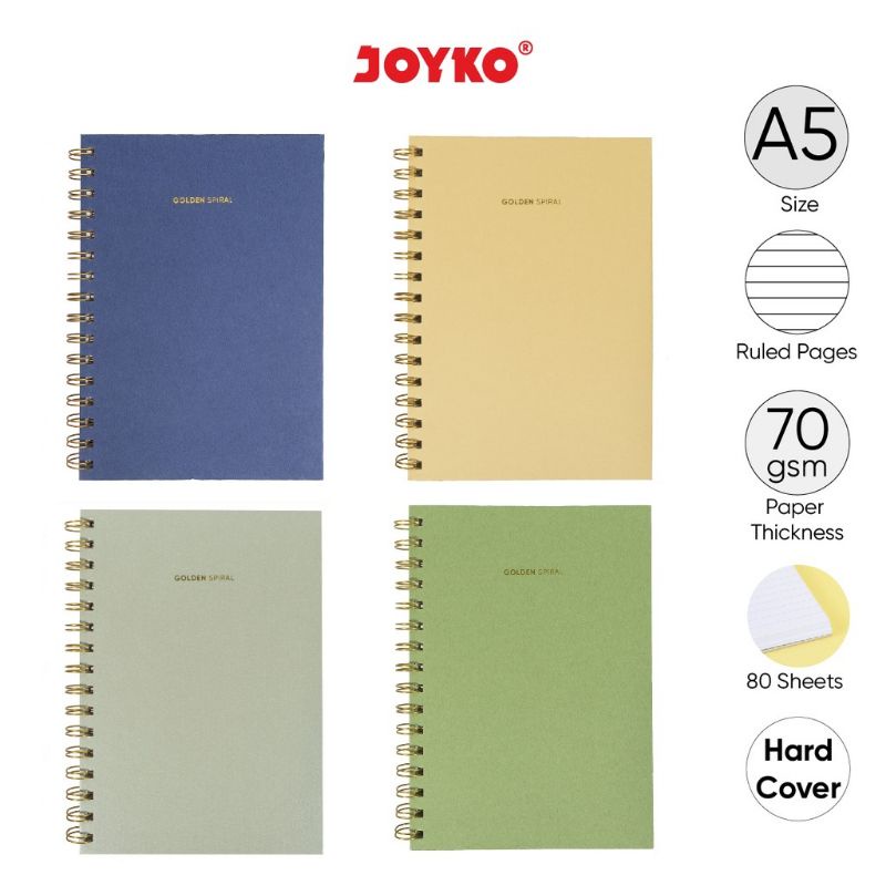 Jual Spiral Ruled Notebook Joyko Nb 721 A5 Buku Tulis Catatan Bergaris