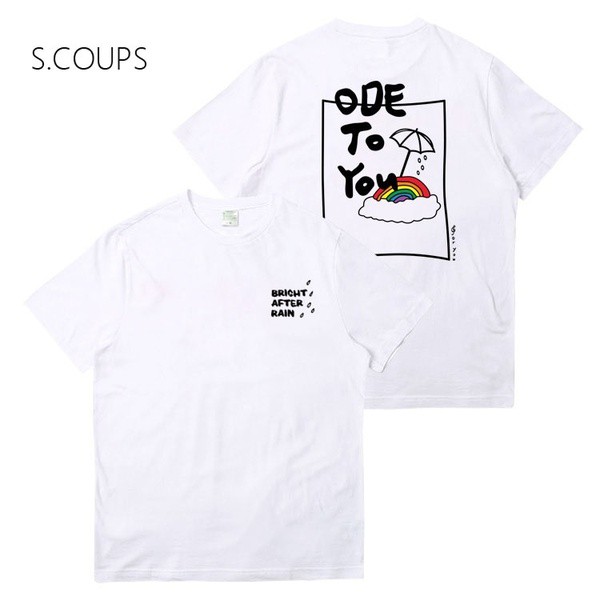 SEVENTEEN 1 Day Bangkok in Concert 'NEW_' Seventeen at style Scoups S.COUPS エスクプス Tシャツ you to ode アイドル
