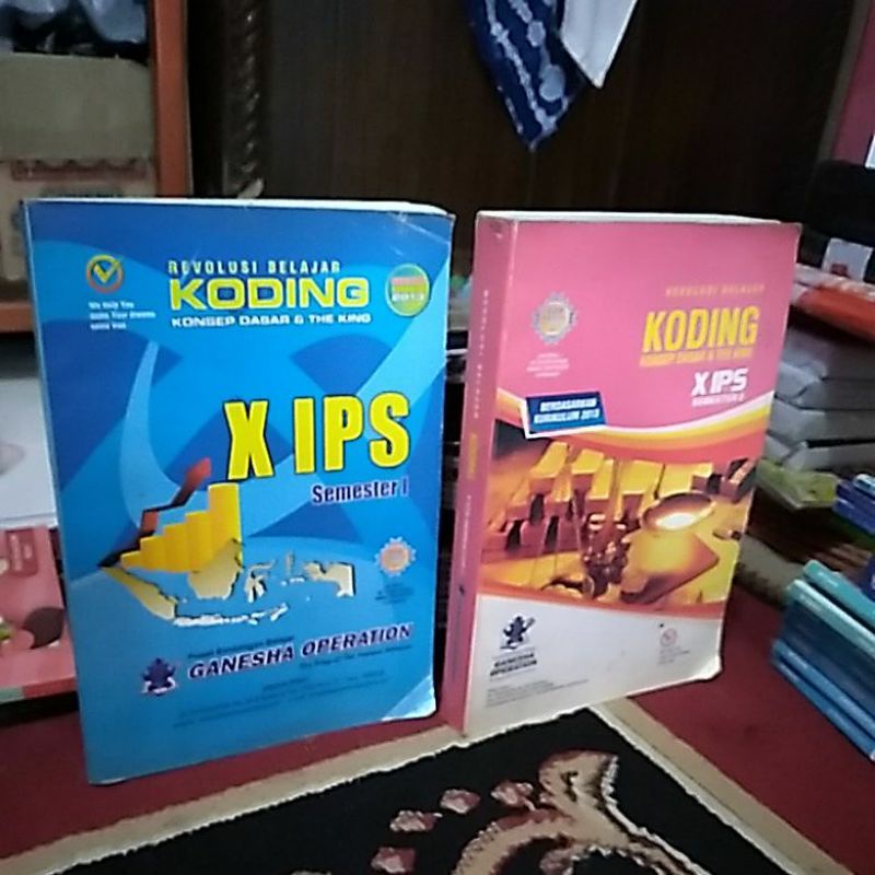 Jual Buku Revolusi Belajar Koding Konsep Dasar Dan The King Kelas 10 Shopee Indonesia 5875