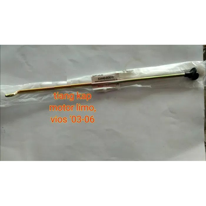 Jual Besi Tiang Penyangga Kap Tutup ATAS mesin Toyota Vios Limo 2003 ...