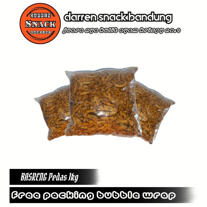 Jual Basreng Pedas Cikruh 1kg Shopee Indonesia