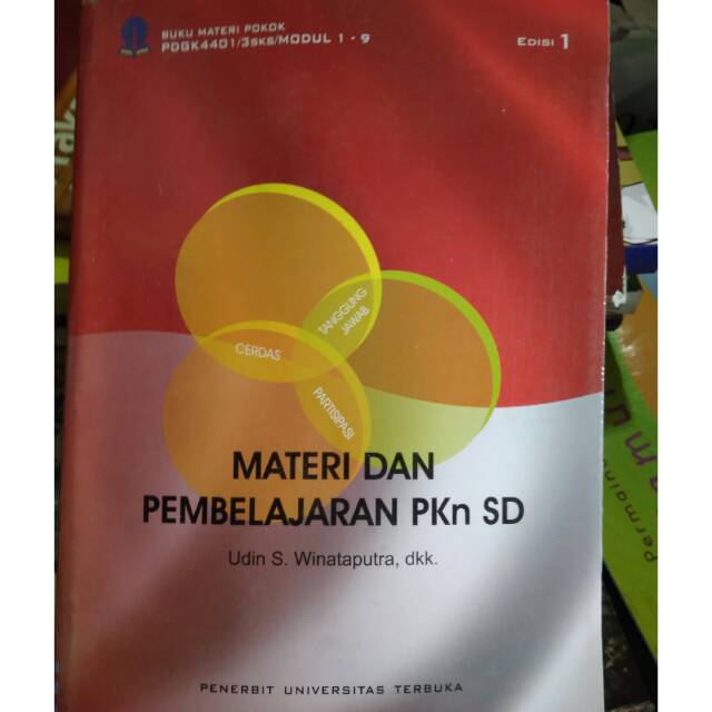 Jual Buku Materi Pokok, PDGK, 4401/3sks /modul 1-9. | Shopee Indonesia