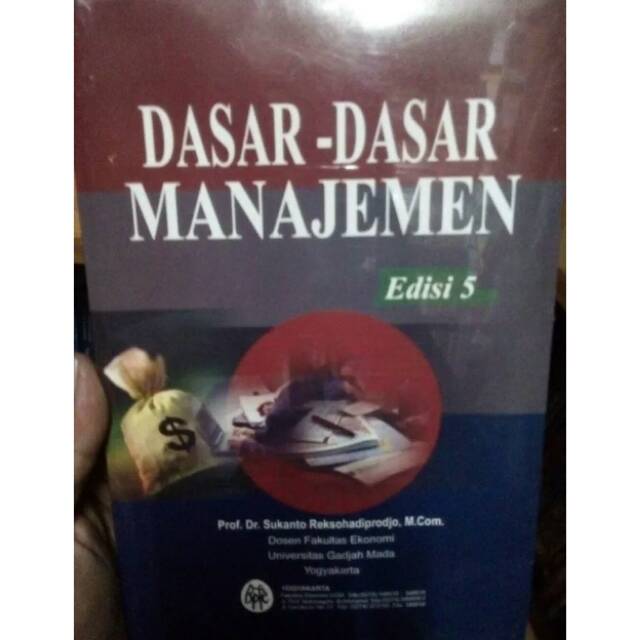 Jual Dasar-dasar Manajemen - Sukanto Reksohadiprodjo | Shopee Indonesia