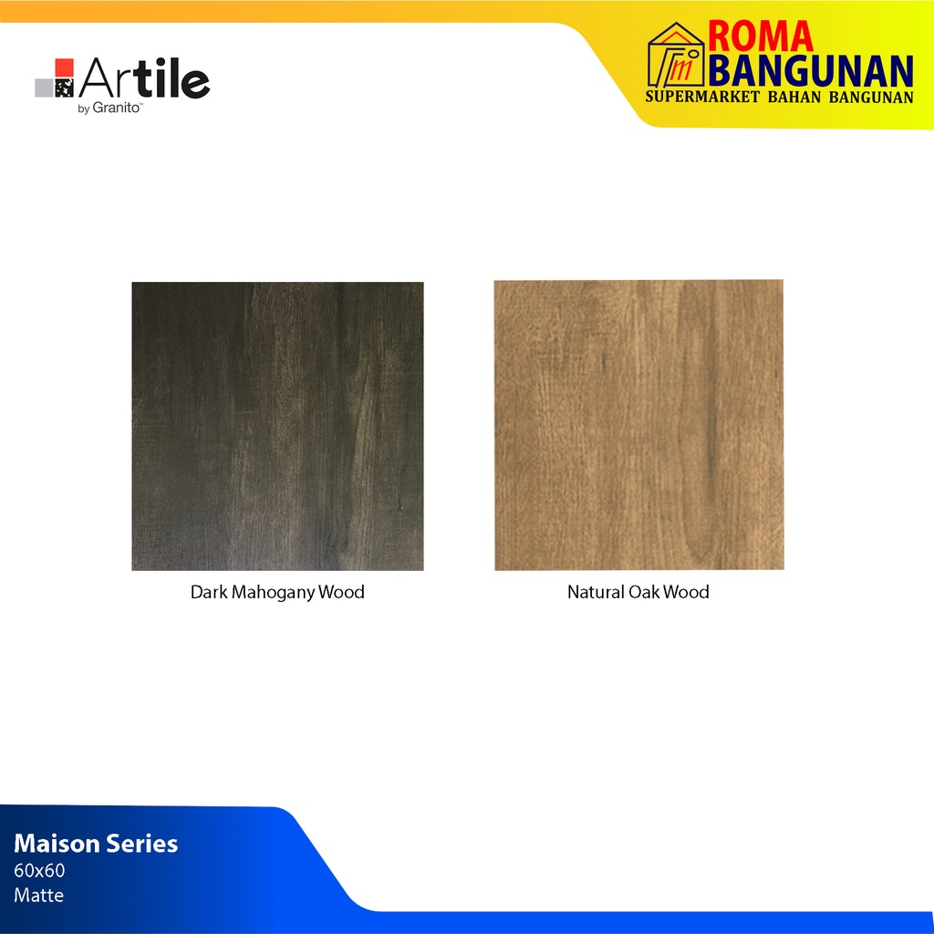 Jual Granit Tile Artile By Granito Keramik Lantai Motif Kayu Maison