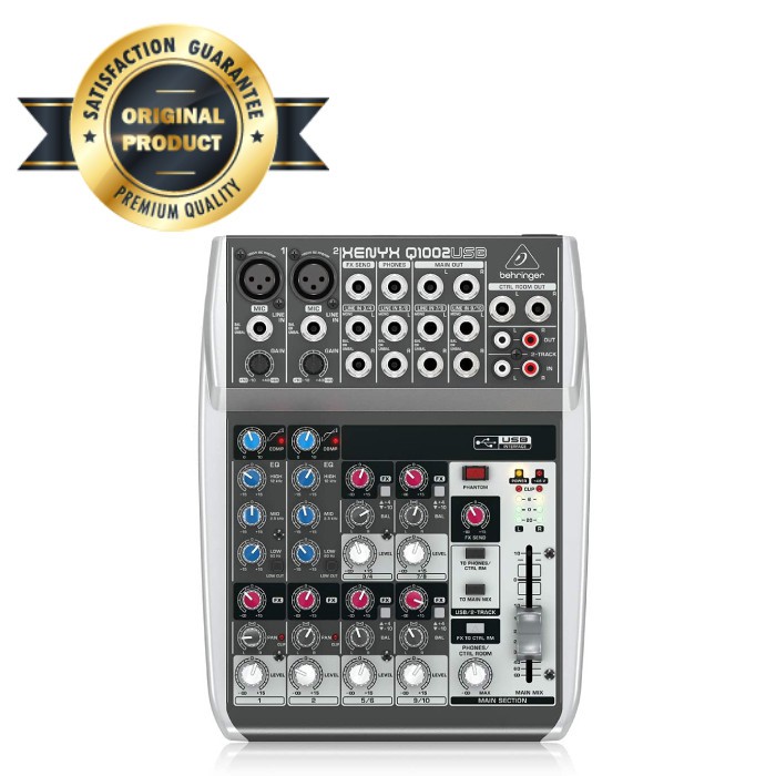 Jual Mixer Behringer Xenyx QX1002USB/ Xenyx QX1002USB Original Shopee Indonesia