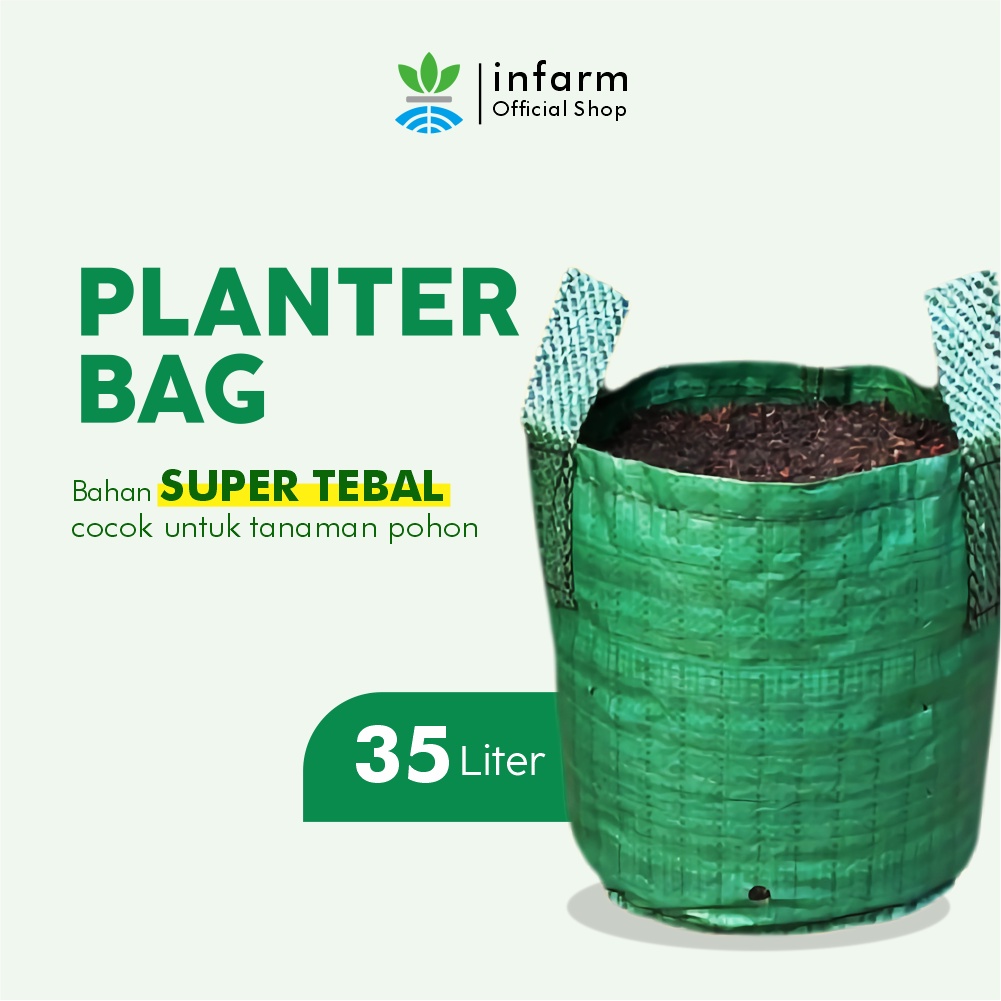 Jual INFARM - Planter Bag S M L XL XXL Polibag Tanaman Polybag Planter ...