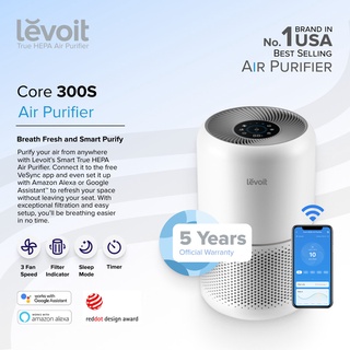 Levoit LV-H128 Desk Air Purifier Dual HEPA Filter H13 Aromatherapy  Pembersih Udara Ruangan Rumah Kantor