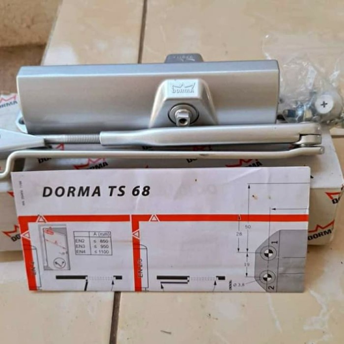 Jual Door Closer Dorma Ts 68 Nho/ Dorma Ts 68/ Penahan Pintu Shopee Indonesia