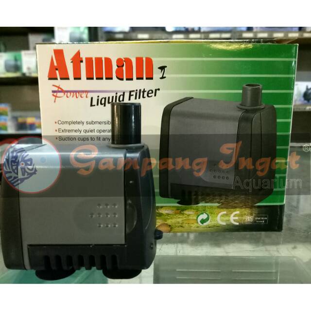 Jual Pompa Air Water Pump Atman At Pompa Celup Pompa Aquarium