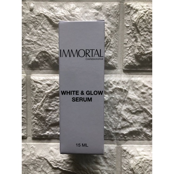 Jual IMMORTAL WHITE AND GLOW SERUM ( SERUM PREMIUM ) | Shopee Indonesia