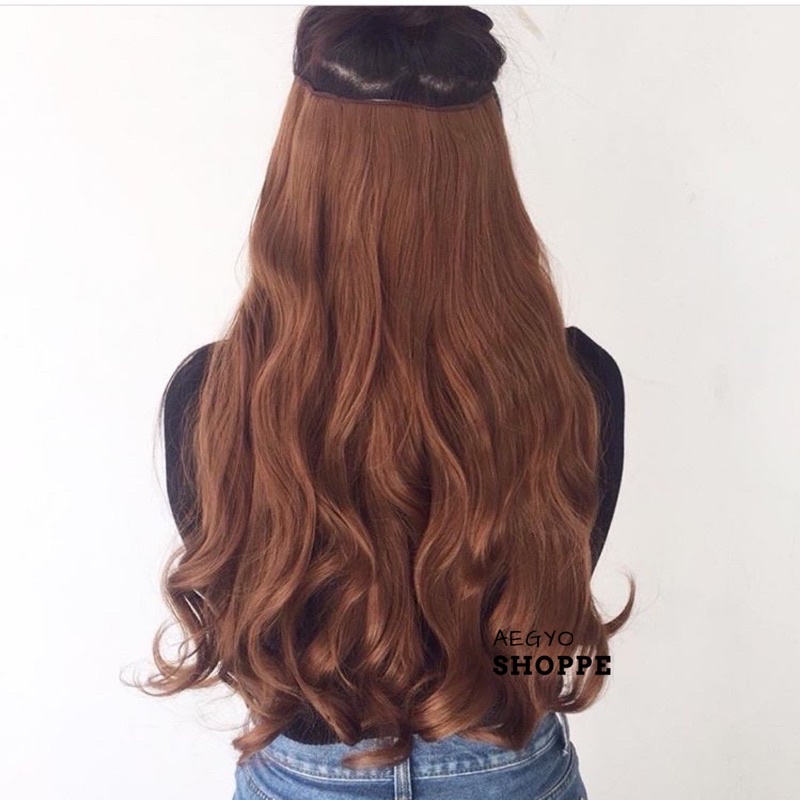 Jual 022B Hairclip Wavy Ombak 60cm Hair clip rambut palsu murah ...