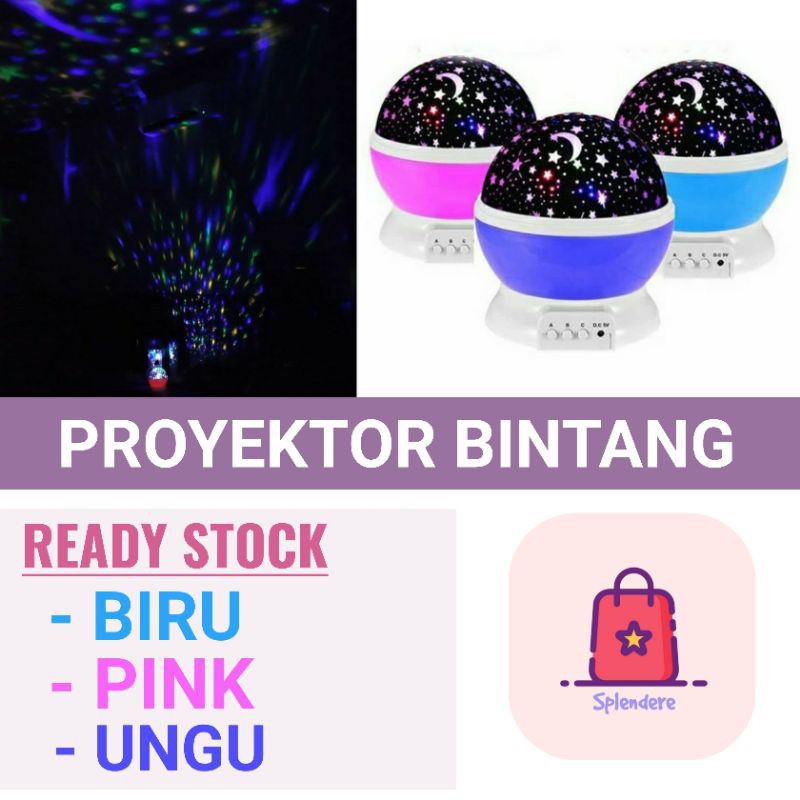 Jual PROYEKTOR BINTANG BULAT / STARMASTER / LAMPU TIDUR | Shopee Indonesia