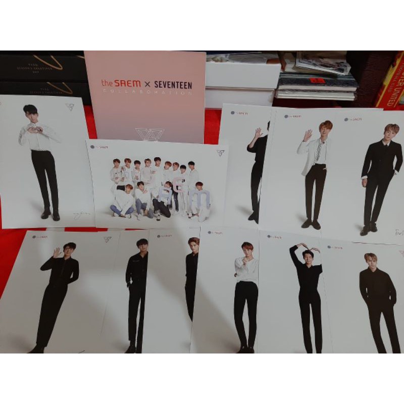SEVENTEEN the SAEM ポスター（The SAEM×SEVENTEEN by MU