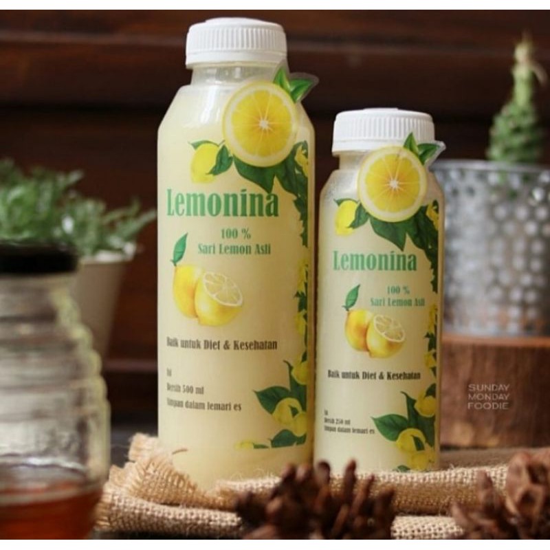 Jual Lemonina Asli Lemon Peras Lokal - 500ml | Shopee Indonesia