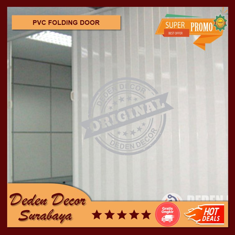 Jual Pvc Folding Door Pintu Lipat Minimalis Shopee Indonesia