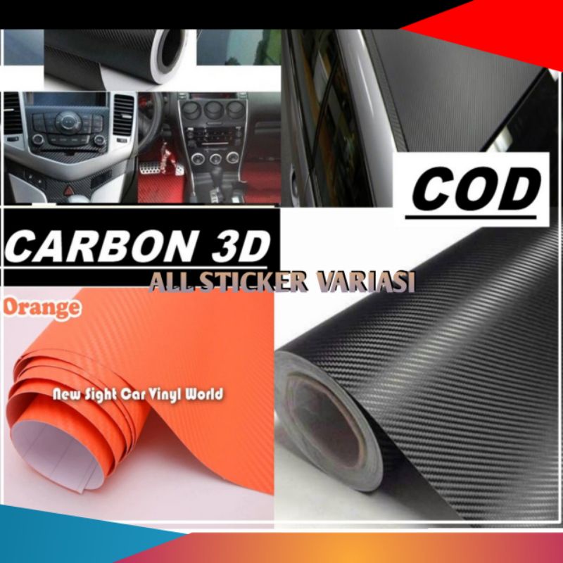 Jual Stiker Scotlite Dasbor Motor Skotlet Carbon 3d Tekstur Kasar L 45