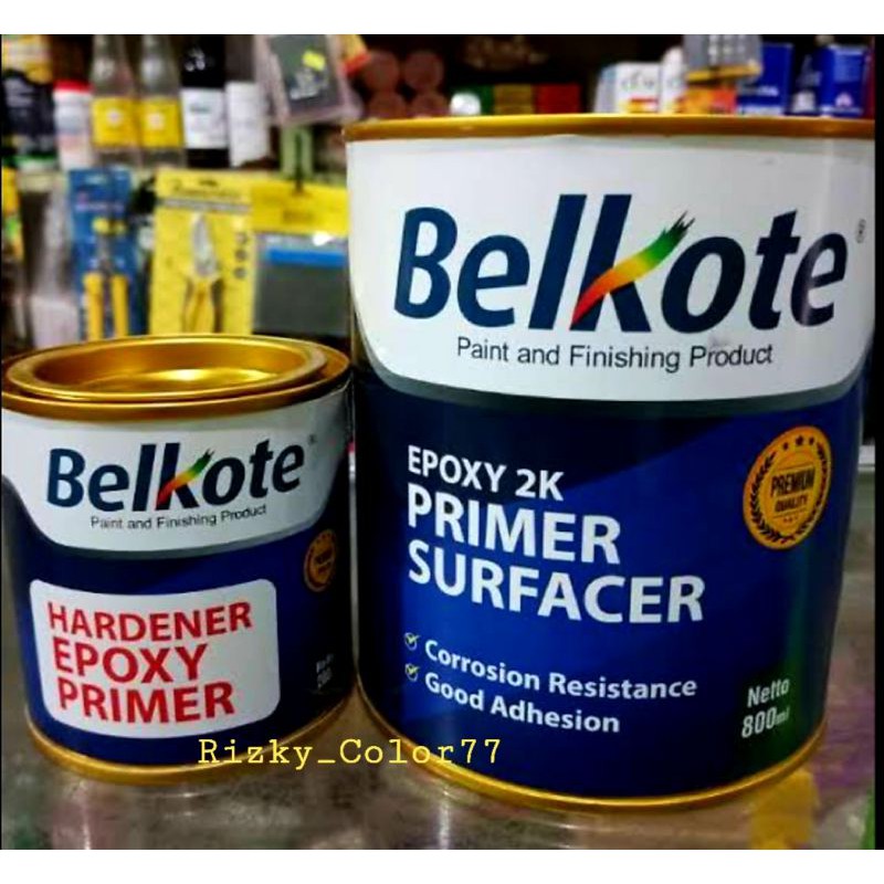 Jual Epoxy Belkote Primer Surfacer Belkote Ml Shopee Indonesia