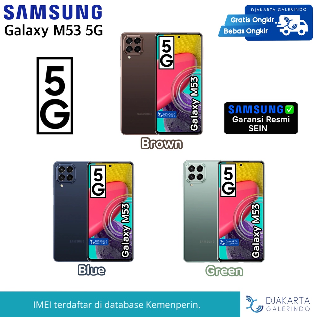 Jual Samsung Galaxy M53 5G 8/256GB ( 256 ) - Garansi Resmi Samsung ...