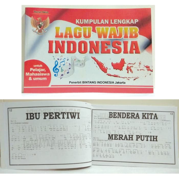 Jual Buku Kumpulan Lengkap Lagu Wajib Indonesia | Shopee Indonesia