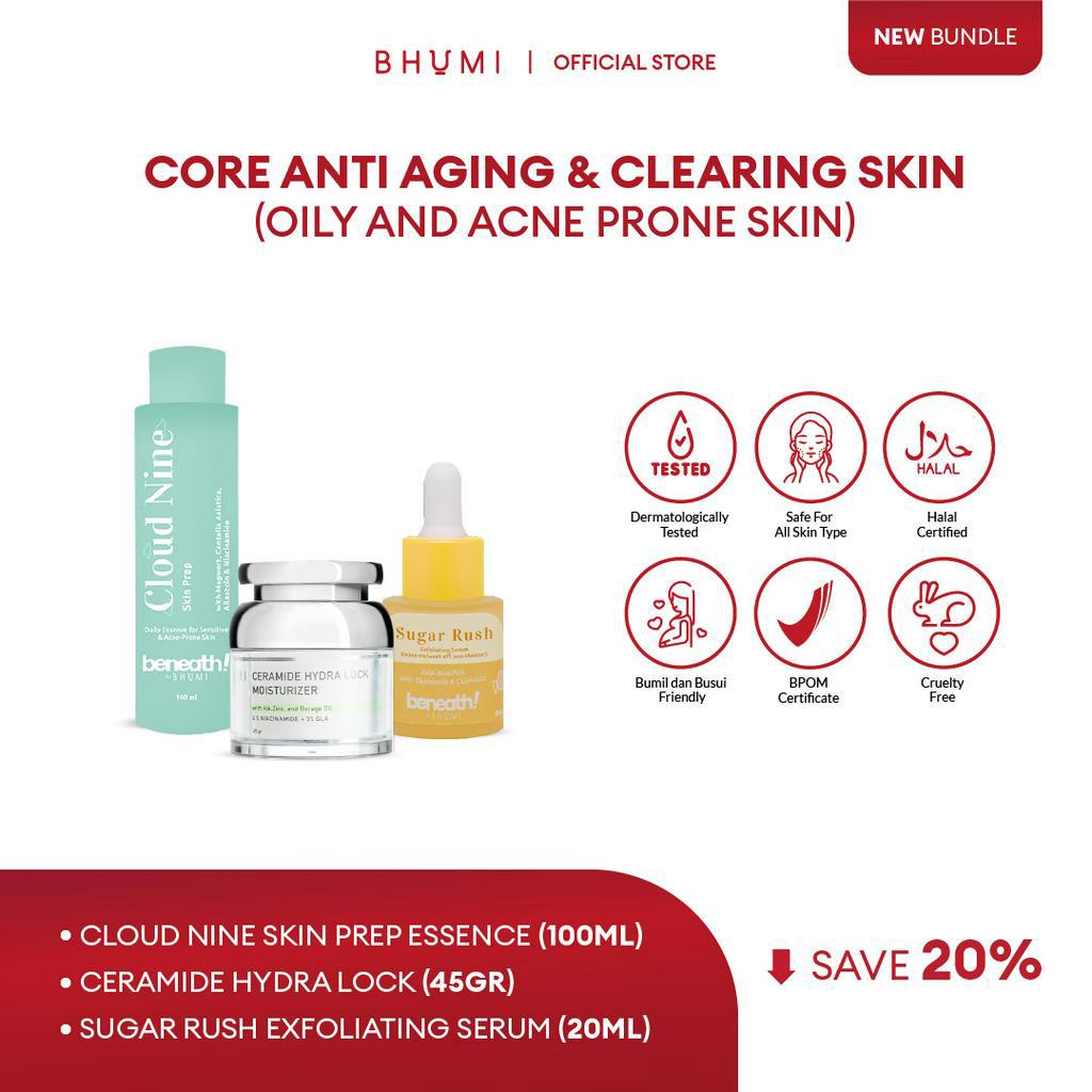Jual Core Anti Aging & Clearing Skin (Oily and Acne Prone Skin ...