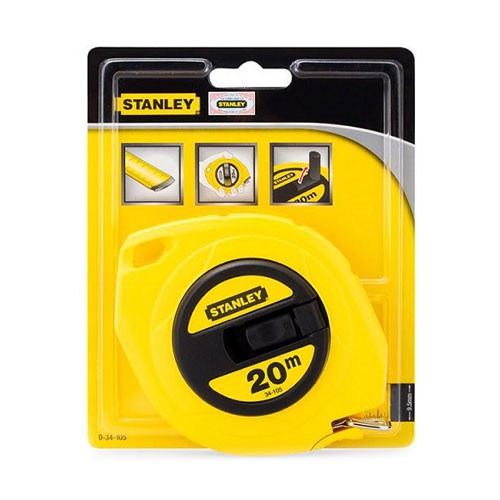Jual STANLEY -Steel Long Tape - 20 Meter 34-105 | Shopee Indonesia