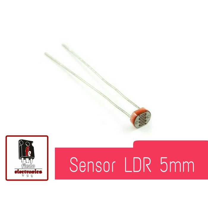 Jual LDR PHOTO RESISTOR LIGHT DEPENDENT RESITOR PHOTORESISTOR 5MM ...