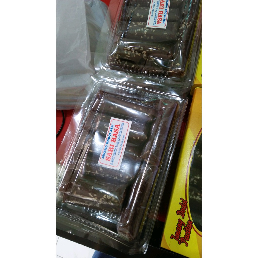 Jual Jenang Dodol Sari Rasa Khas Pacitan 500gr Kemasan Kecil Kecil ...