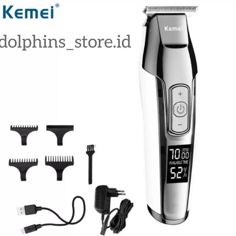 Jual Kemei km 5027 alat mesin cukur rambut trimmer kemei km-5027 kemei ...