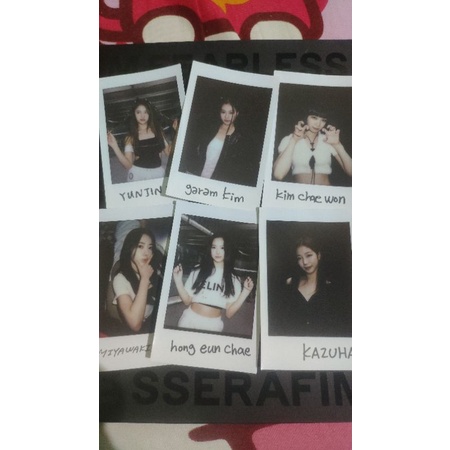 Jual Official Sticker LE SSERAFIM (르세라핌) | Shopee Indonesia