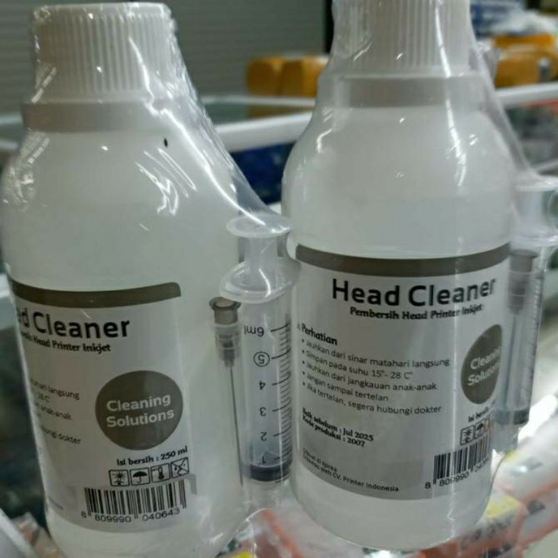 Jual Print Head Cleaner Cairan Pembersih Inkjet Printer Canon Hp Brother 250 Ml Shopee Indonesia 1768