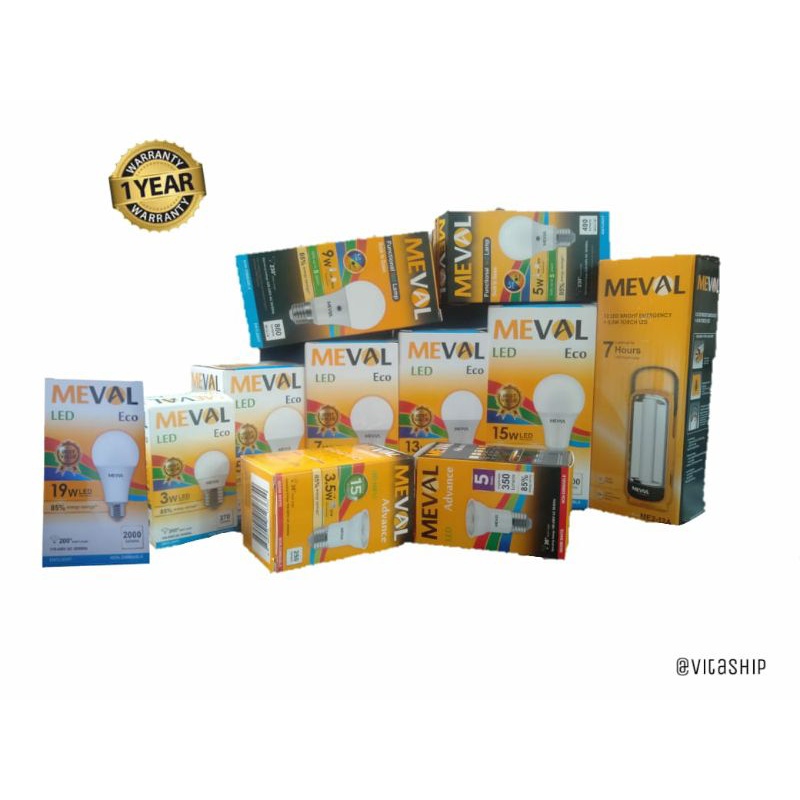 Jual Meval Lampu Led Sensor with 2 Eyes Sensor, Emergency Led for ...