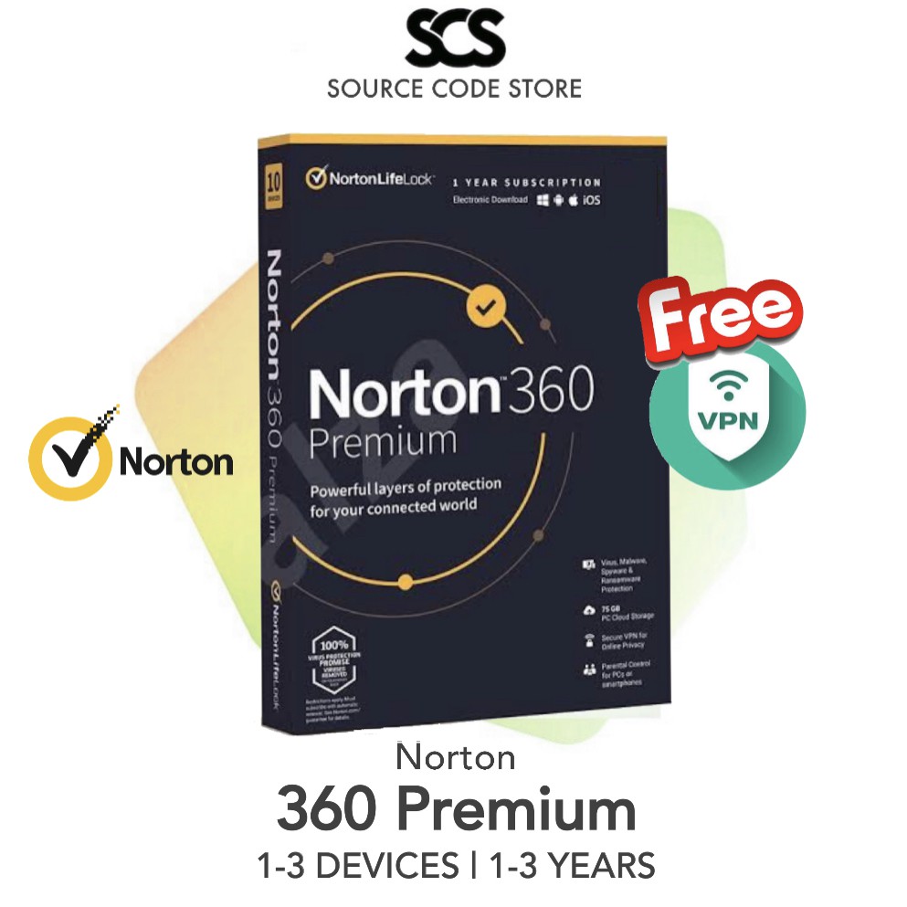 Antivirus Norton 360 Premium Latest Version – ORIGINAL