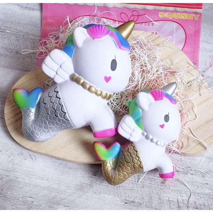 Unicorn 2024 mermaid squishy