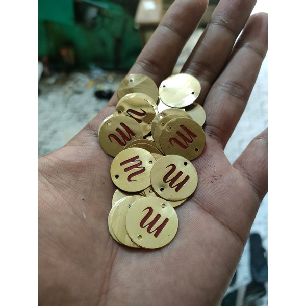 Jual Label plat stainless / label plat | Shopee Indonesia