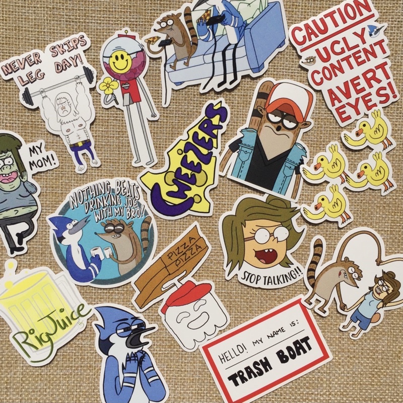 Jual Regular Show Sticker Pack | Shopee Indonesia